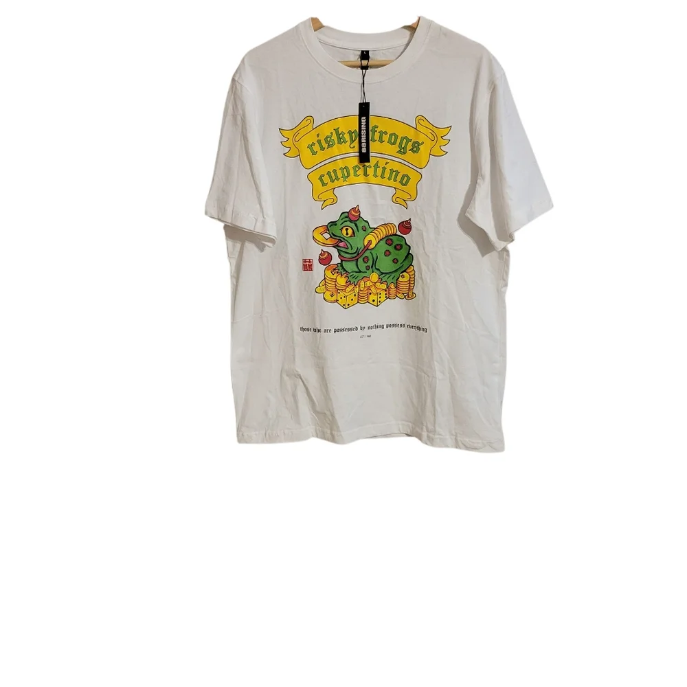88 Rising Risky Frogs Cupertino Tee - Picture 1 of 5